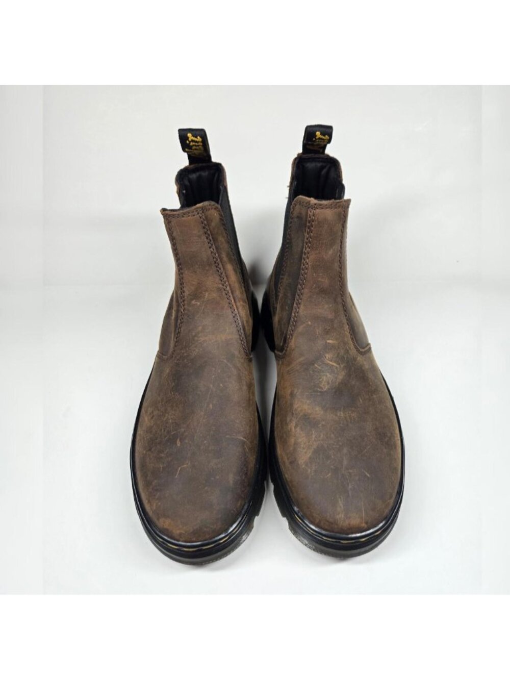 New Dr. Martens Embury Dark brown leather Chelsea Boots. size 7.